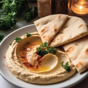 Hummus With Pitta Bread (200 grams)